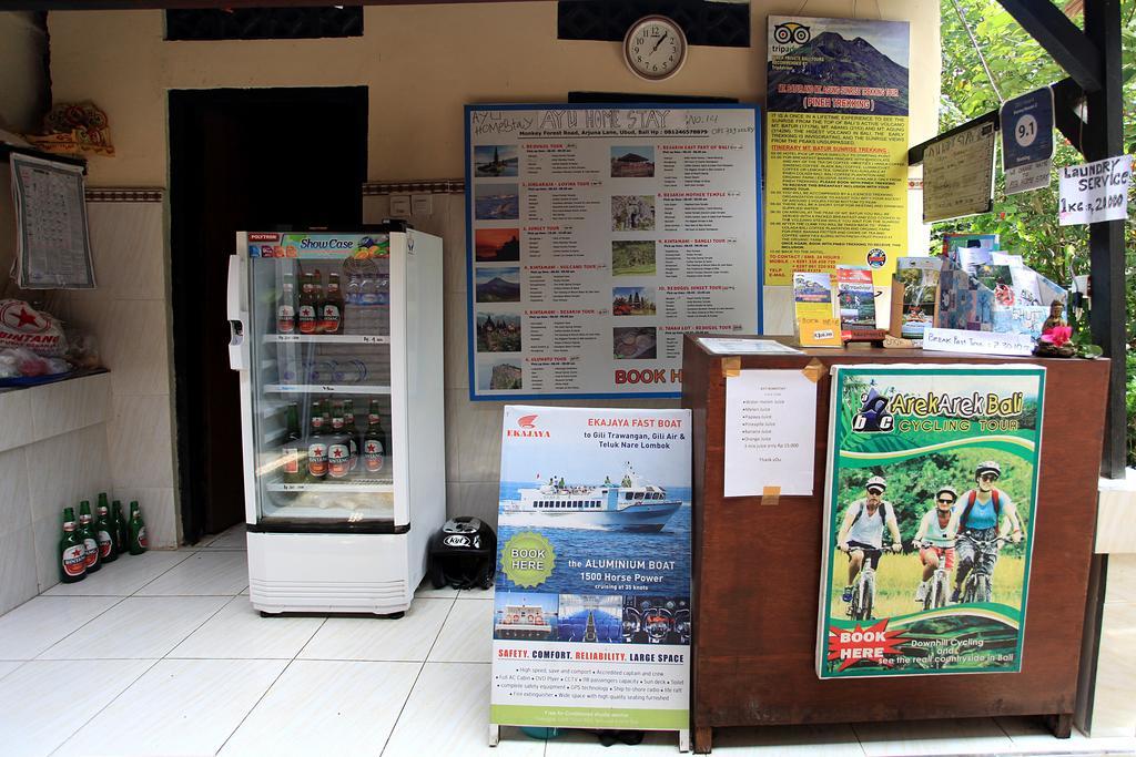 Ayu Homestay อูบุด ภายนอก รูปภาพ